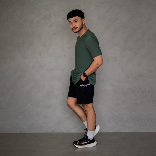 EPOC Versatile V-neck Tee Army Green - Kaos EPOC Kerah V Hijau Army