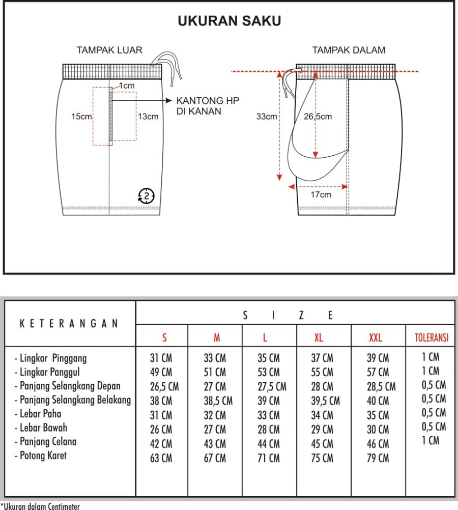 Epoc Exercise Short Pants - Celana Pendek Olahraga