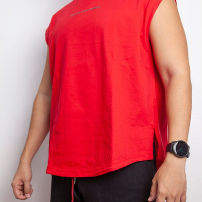 AEROCOTTON™ OVERSIZED CUTOFF - Kaos Oversize tanpa lengan