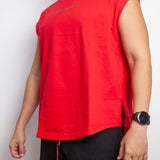 AEROCOTTON™ OVERSIZED CUTOFF - Kaos Oversize tanpa lengan