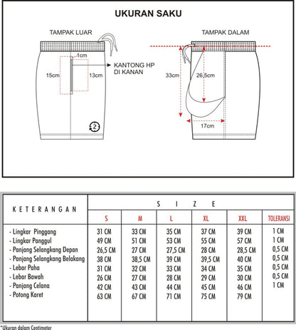 Epoc Exercise Short Pants - Celana Pendek Olahraga