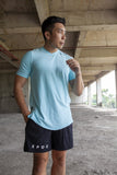 EPOC Versatile V-neck Tee Azure Blue - Kaos EPOC Kerah V Biru Muda