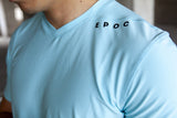 EPOC Versatile V-neck Tee Azure Blue - Kaos EPOC Kerah V Biru Muda
