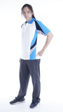 Cyan White Gunner Sport Uniform