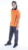 Trivaldo Orange Short Sleeve Polo Shirt