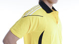 Trivaldo Yellow Short Sleeve Polo Shirt