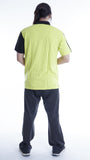 Green Vector Short Sleeve Polo Shirt