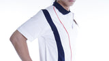 Baju Seragam Olahraga Model AR MT15 Putih Navy
