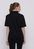 Hitscore Short Sleeve Black Polo Shirt 