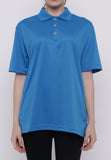 Hitscore Short Sleeve Blue Polo Shirt 