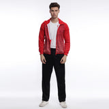 Red Cerami Jacket Material Adem Sporty Unisex
