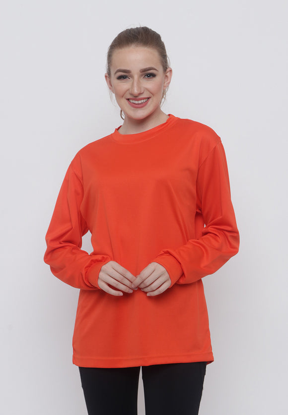 Hitscore T-Shirt Long Sleeve Orange