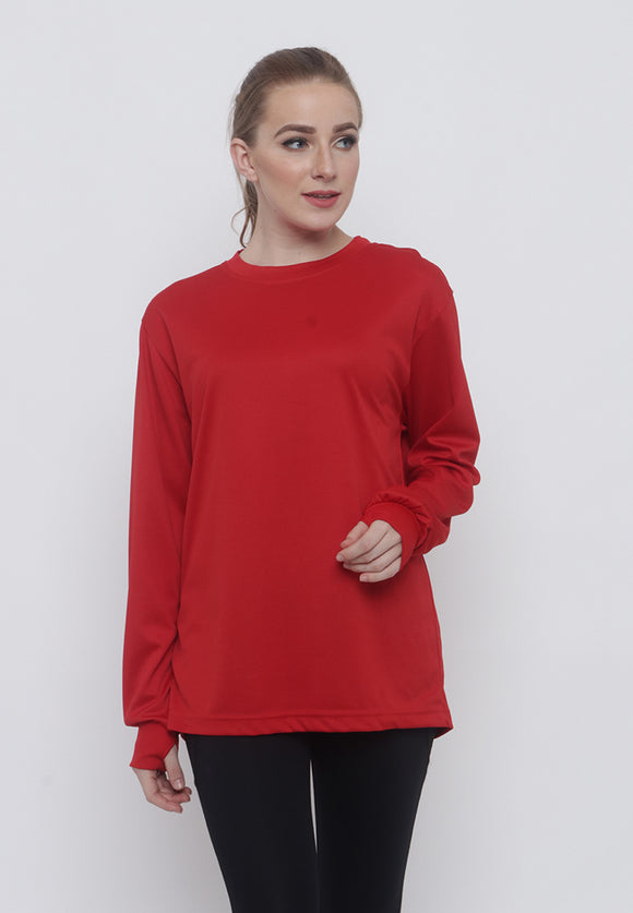Hitscore Long Sleeve Red T-Shirt 