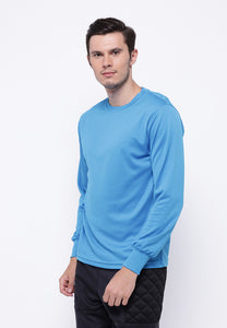 Hitscore Long Sleeve Blue T-Shirt 